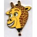 Giraffe Cartoon Style Special Shape Silver